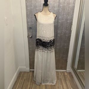 Ermanno Scervino 100% silk maxi dress, S